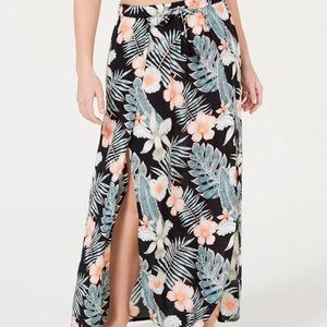 Roxy swim cover up skirt NWT